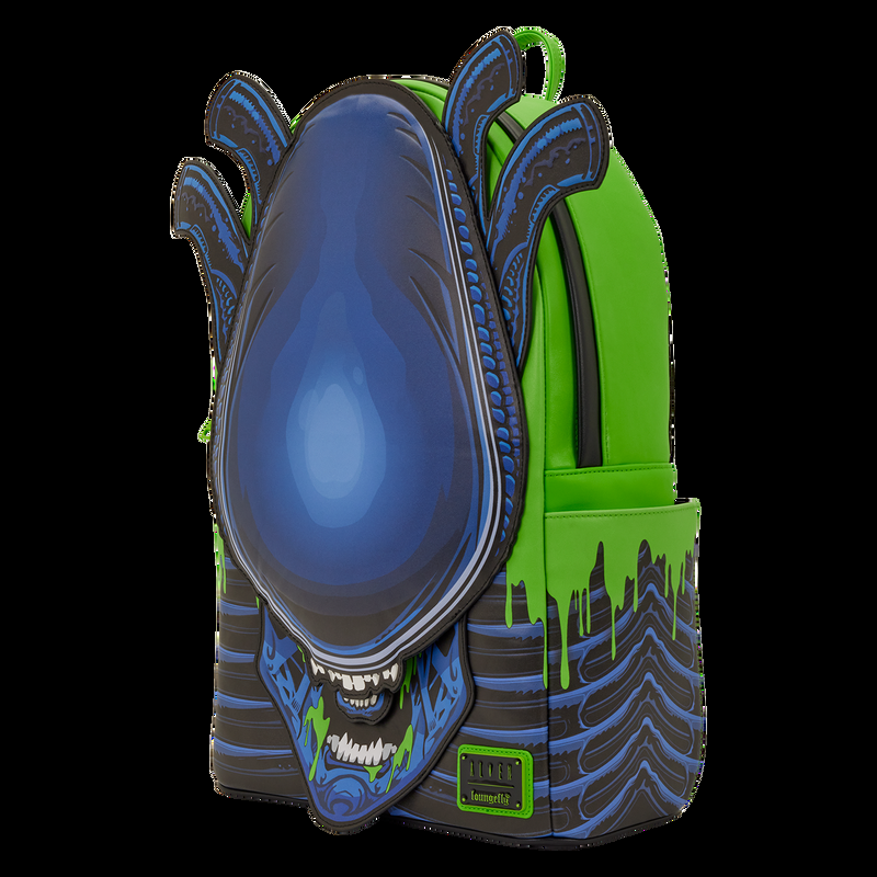 Loungefly Alien Xenomorph Cosplay Glow Full-Size Backpack