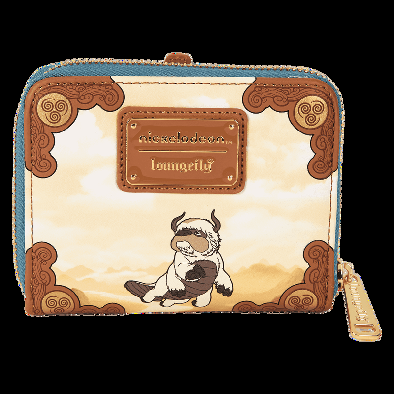 Loungefly Avatar: The Last Airbender Aang Glider Staff Zip Around Wallet
