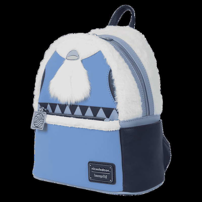 loungefly Avatar: The Last Airbender Exclusive Water Tribe Plush Cosplay Mini Backpack