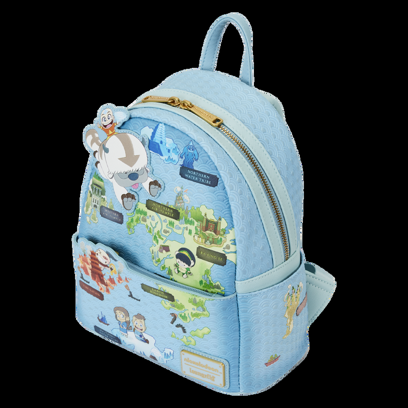 Loungefly Avatar: The Last Airbender Map Of The Four Nations Mini Backpack