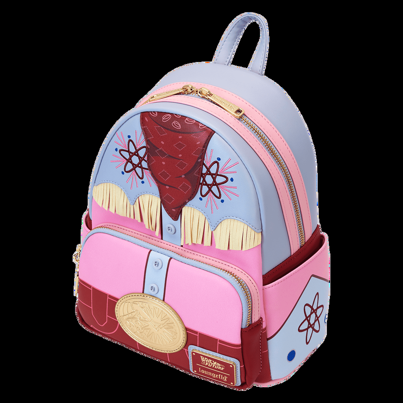 Loungefly Back To The Future 40th Anniversary Marty McFly Western Cosplay Mini Backpack