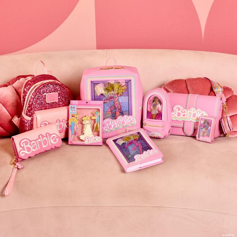 Loungefly Barbie™ 65th Anniversary Doll Box Triple Lenticular Mini Backpack