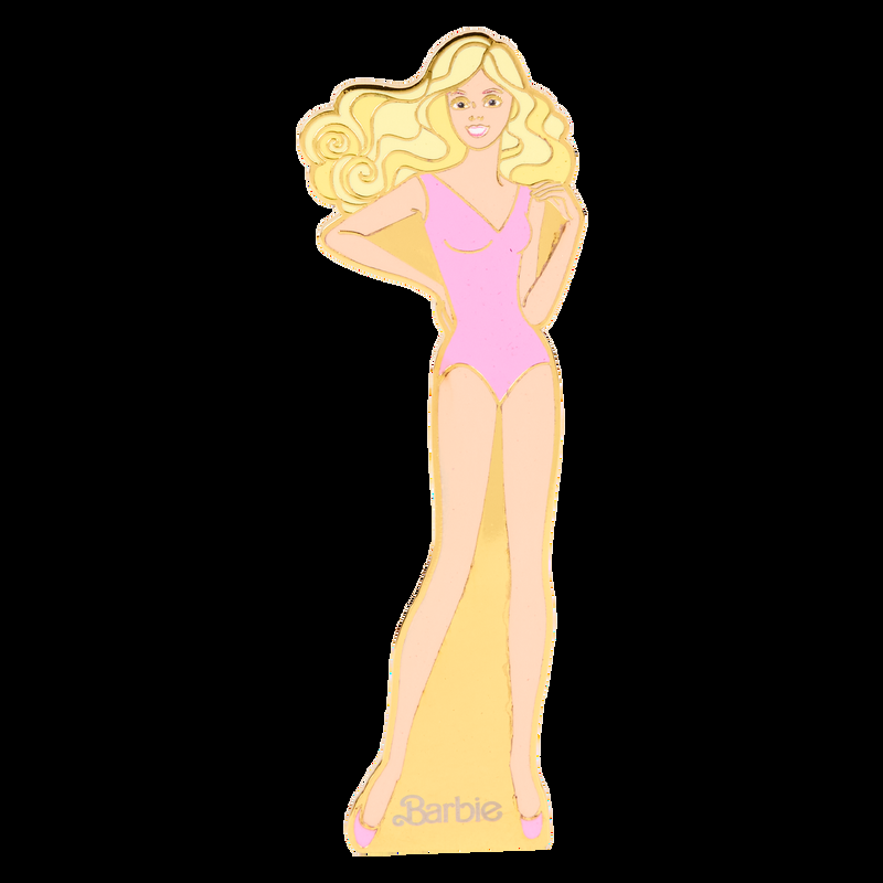 Loungefly Barbie™ 65th Anniversary Paper Doll Magnetic Pin Set