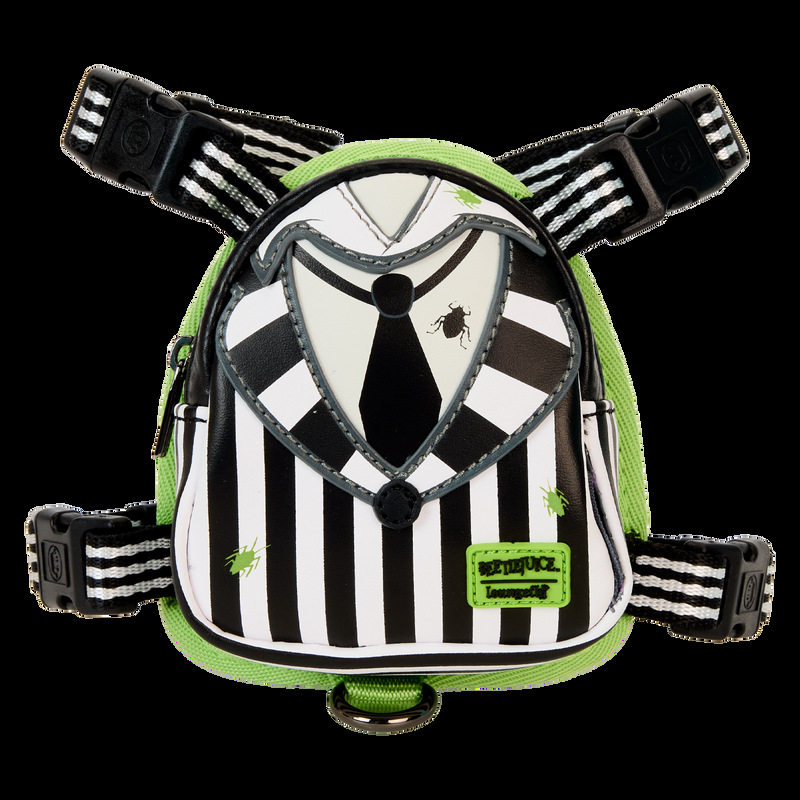 Loungefly Beetlejuice Cosplay Mini Backpack Dog Harness