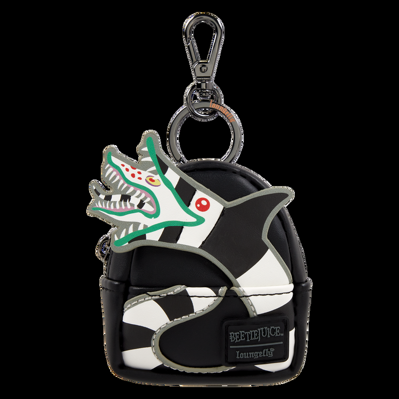 Loungefly Beetlejuice Exclusive Cosplay Mystery Mini Backpack Keychain Charm