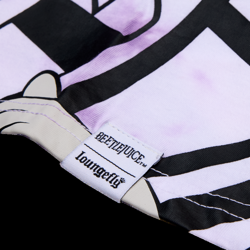 Loungefly Beetlejuice & Lydia Deetz Reversible Tie-Dye Unisex Tee