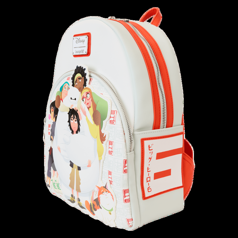 Loungefly Big Hero 6 10th Anniversary Baymax & Friends Mini Backpack
