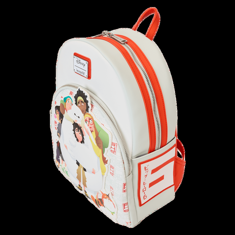 Loungefly Big Hero 6 10th Anniversary Baymax & Friends Mini Backpack