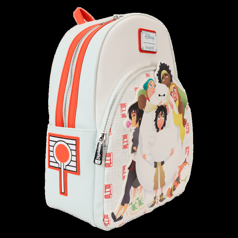 Loungefly Big Hero 6 10th Anniversary Baymax & Friends Mini Backpack