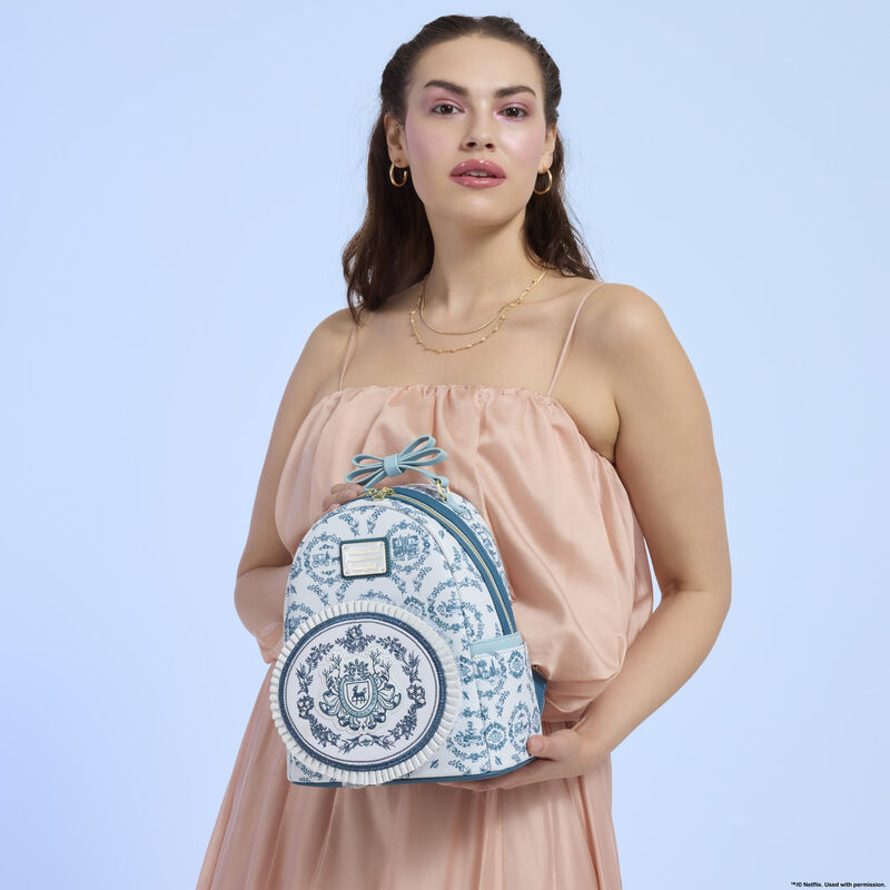 loungefly Bridgerton Exclusive Diamond of the Season Mini Backpack