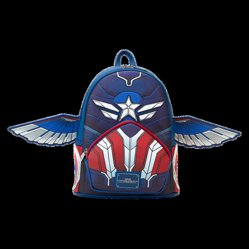 Loungefly Captain America: Brave New World Cosplay Mini Backpack