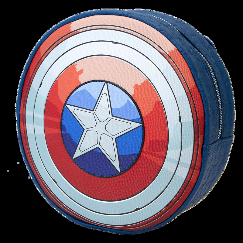 Loungefly Captain America: Brave New World Shield Crossbody Bag