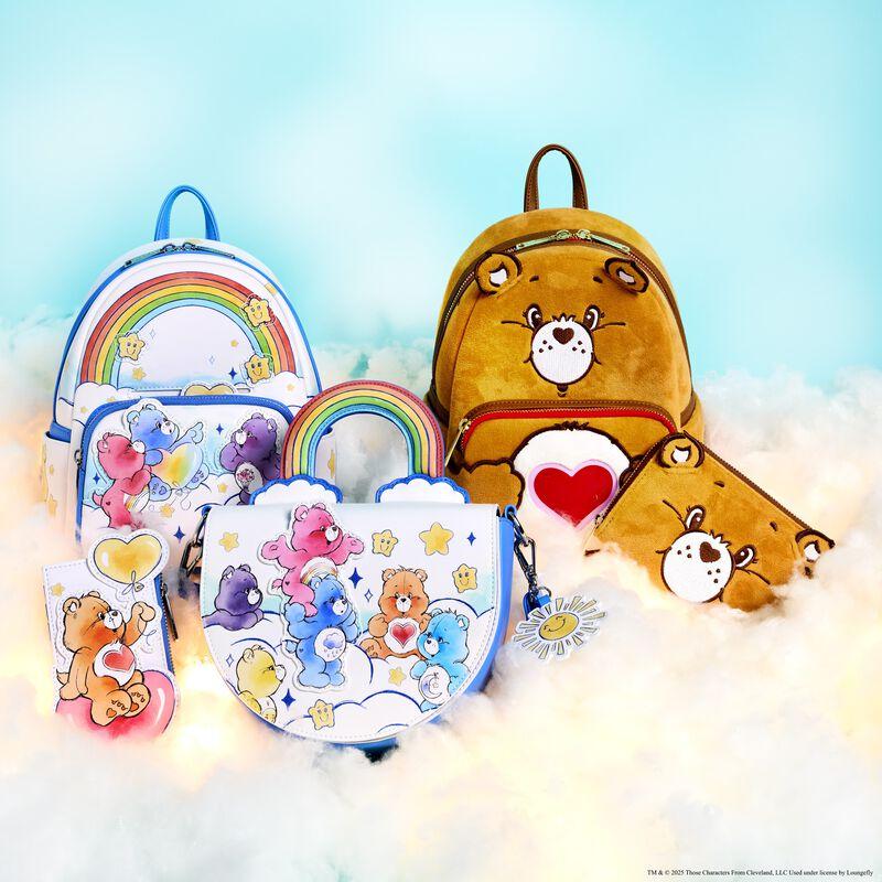 Loungefly Care Bears Care-A-Lot Rainbow Handle Crossbody Bag