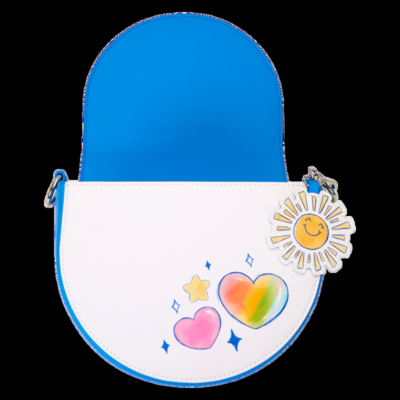 Loungefly Care Bears Care-A-Lot Rainbow Handle Crossbody Bag