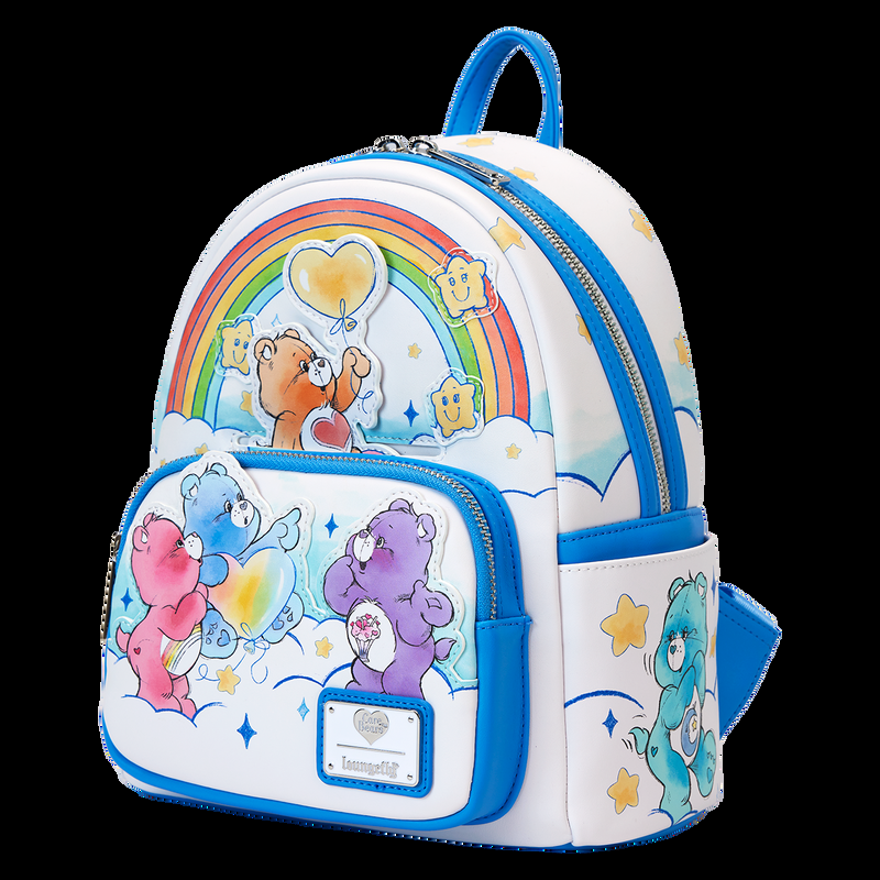 Loungefly Care Bears Care-A-Lot Rainbow Mini Backpack