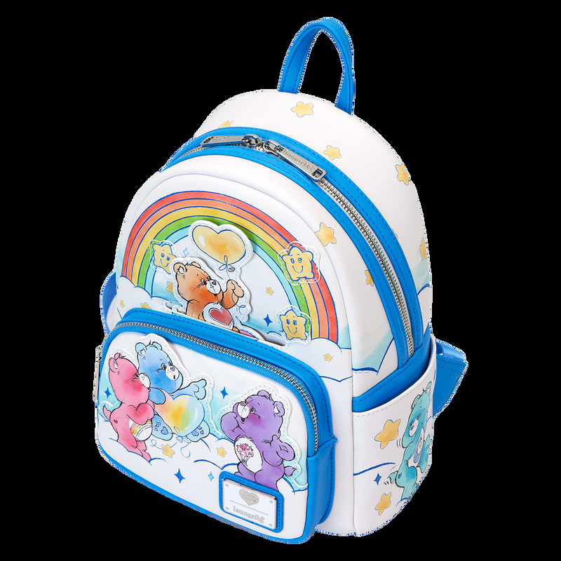 Loungefly Care Bears Care-A-Lot Rainbow Mini Backpack