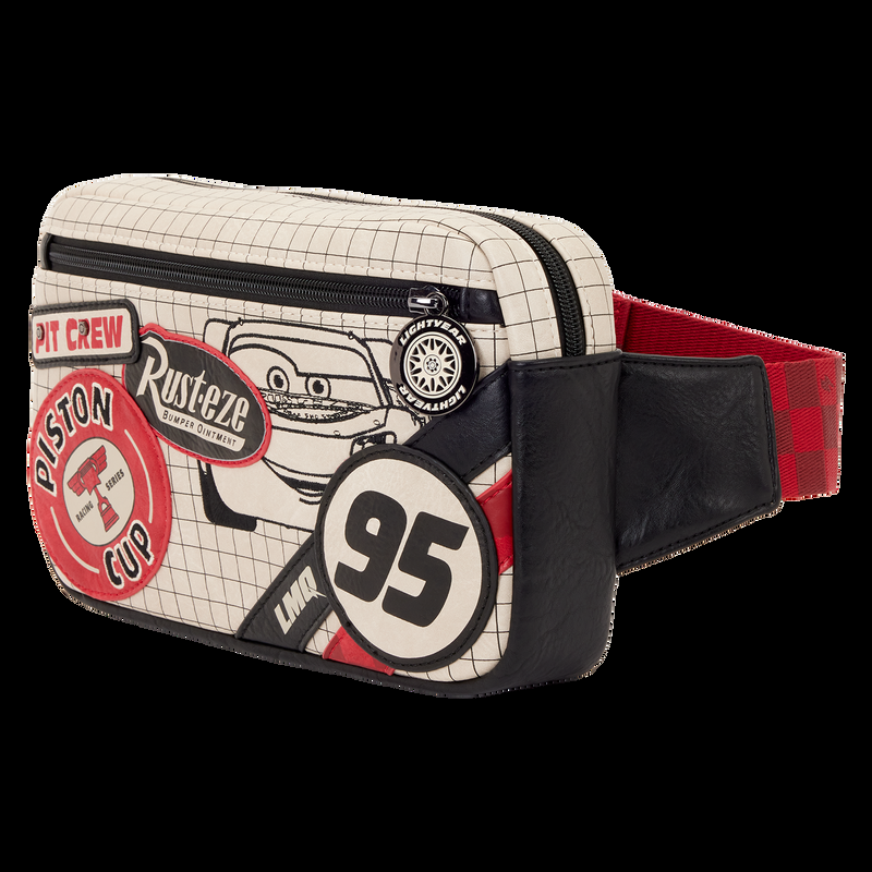 Loungefly Cars Lightning McQueen Sling Crossbody Bag