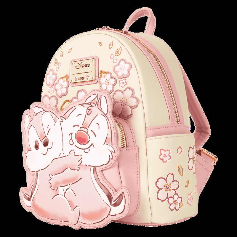 Loungefly Chip 'n' Dale Cherry Blossoms Mini Backpack