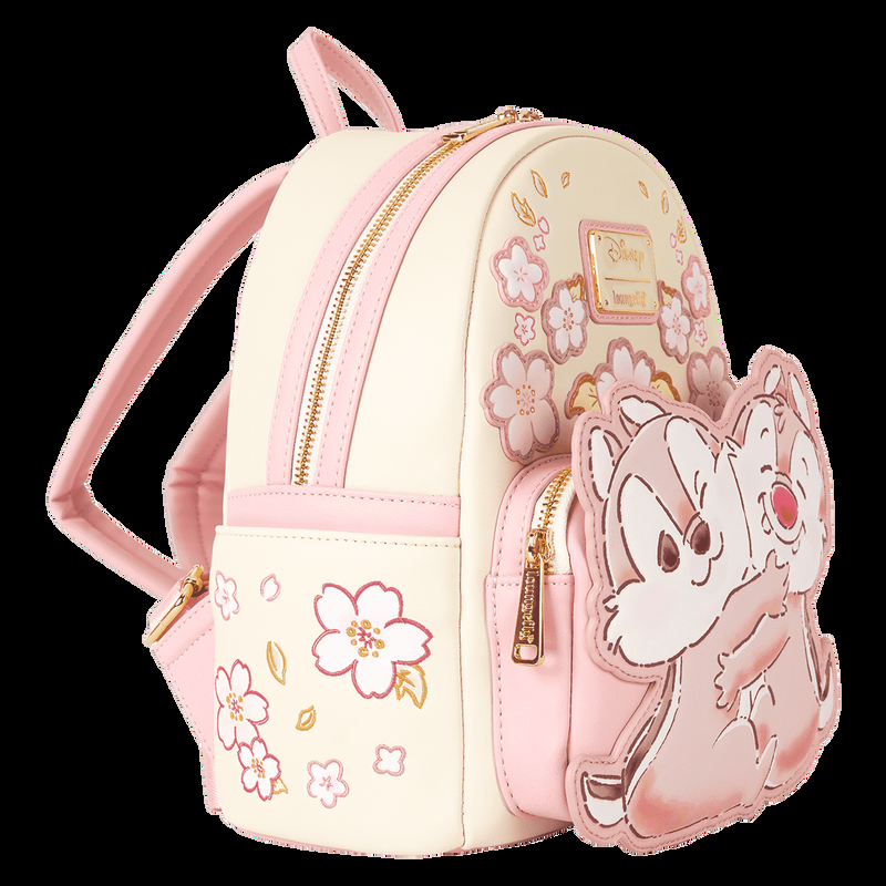 Loungefly Chip 'n' Dale Cherry Blossoms Mini Backpack