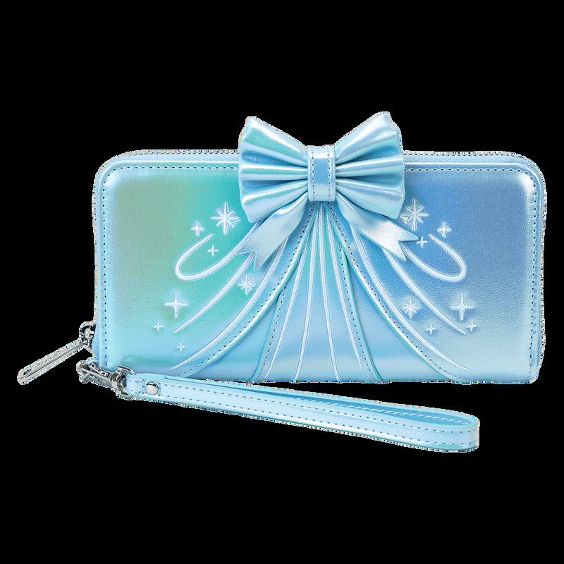 Loungefly Cinderella Exclusive 75th Anniversary Shiny Series Iridescent Cosplay Wristlet Wallet