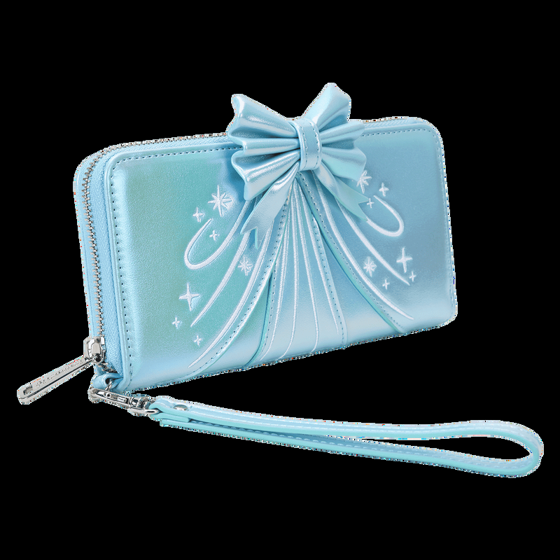 Loungefly Cinderella Exclusive 75th Anniversary Shiny Series Iridescent Cosplay Wristlet Wallet