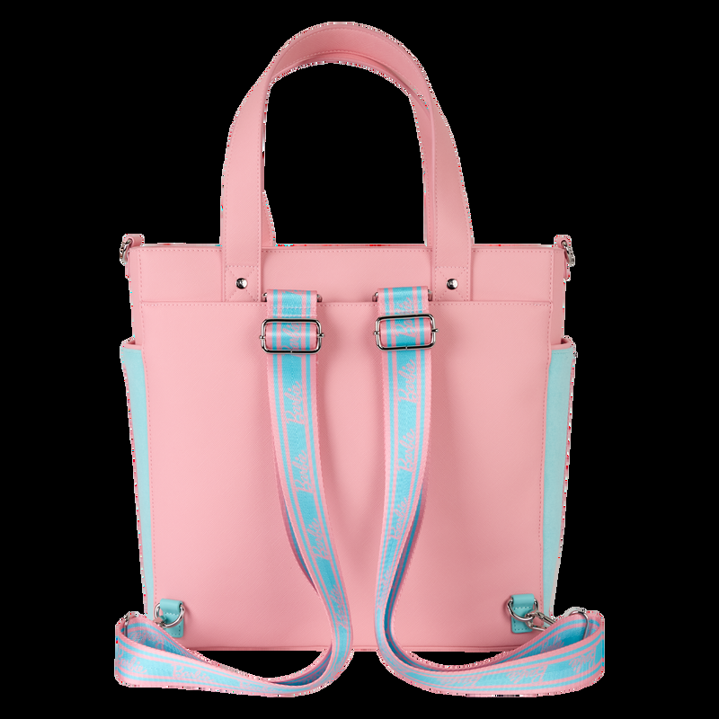 Loungefly Classic Barbie Terry Cloth Convertible Backpack & Tote Crossbody Bag