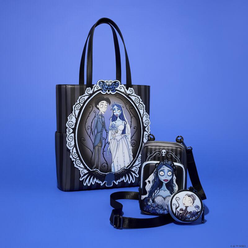 Loungefly Corpse Bride Emily Sling Crossbody Bag With Coin Bag