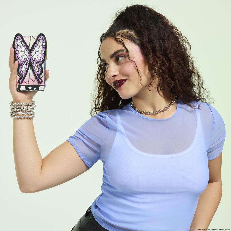 loungefly Demon Slayer Exclusive Shinobu Kocho Cosplay Card Holder