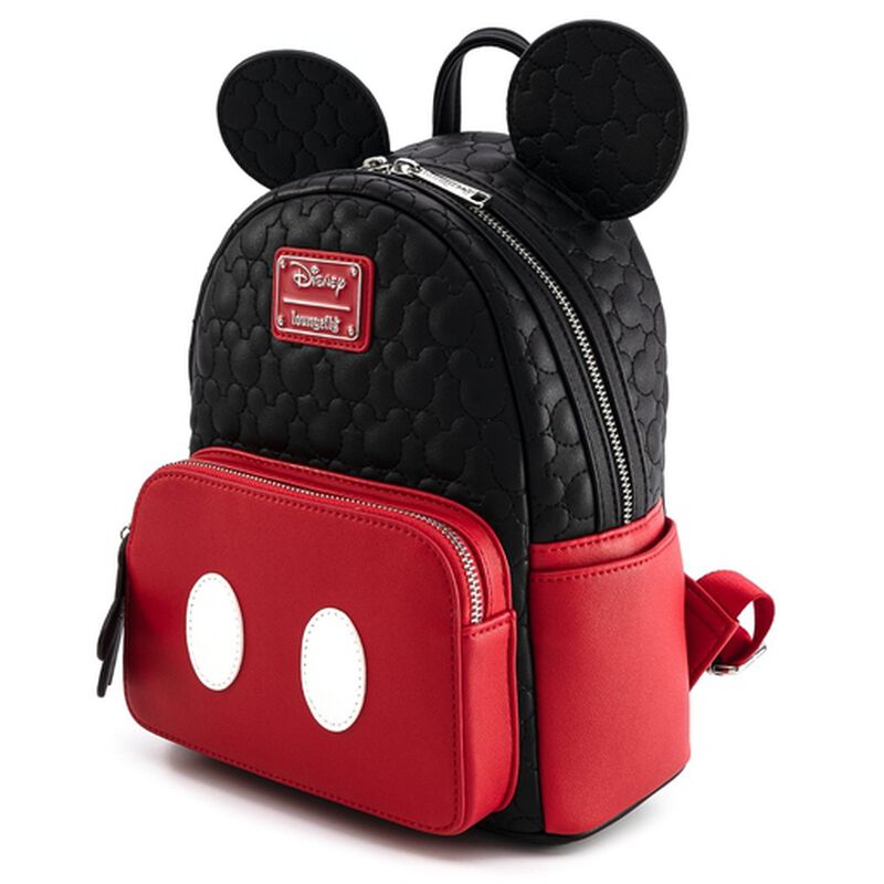 Loungefly Disney Mickey Mouse Quilted Cosplay Mini Backpack
