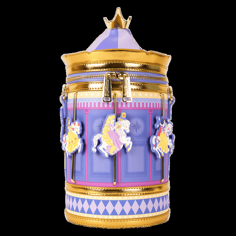 Loungefly Disney Princess Exclusive Carousel Figural Crossbody Bag