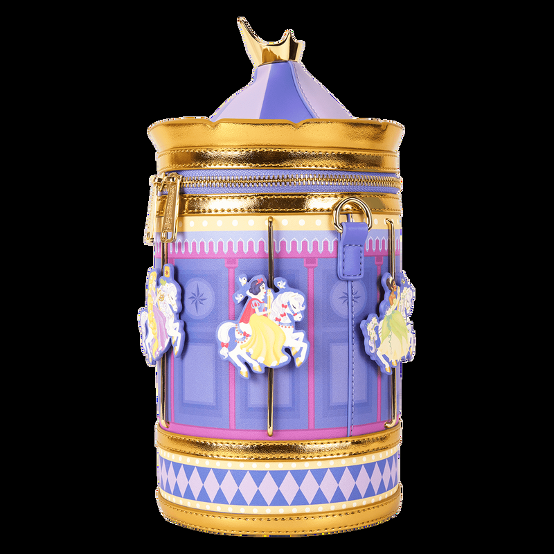 Loungefly Disney Princess Exclusive Carousel Figural Crossbody Bag