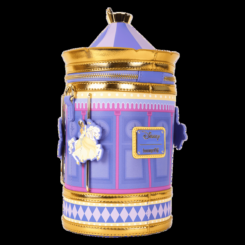 Loungefly Disney Princess Exclusive Carousel Figural Crossbody Bag