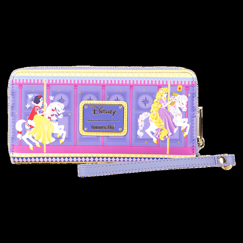 Loungefly Disney Princess Exclusive Carousel Wristlet Wallet