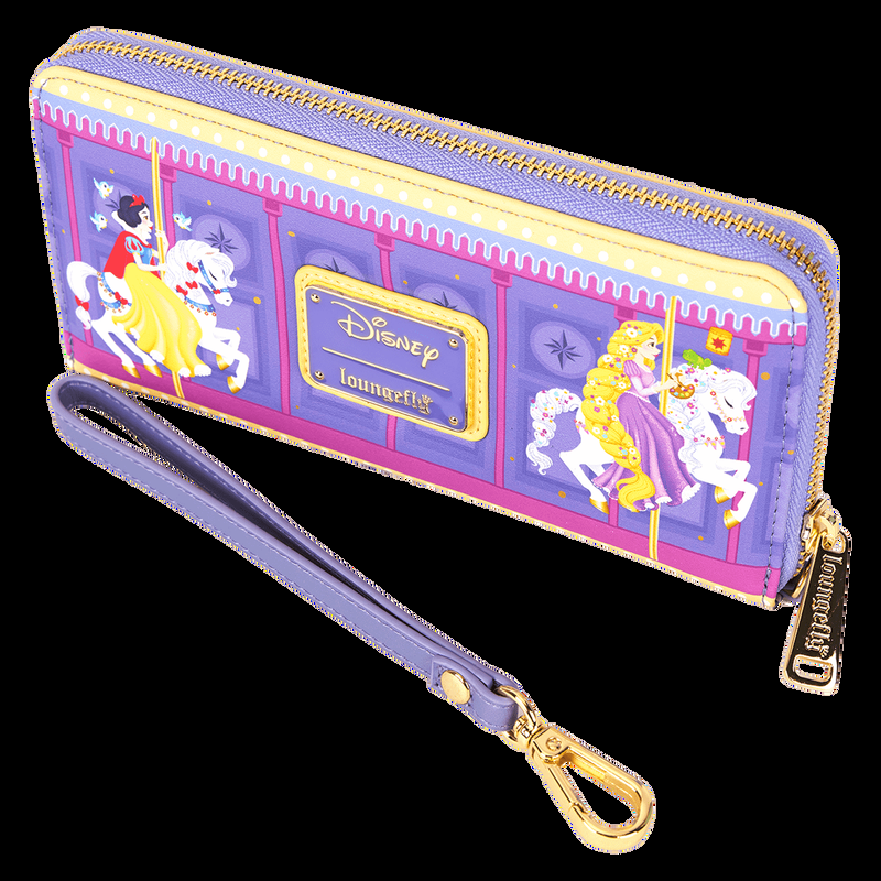 Loungefly Disney Princess Exclusive Carousel Wristlet Wallet