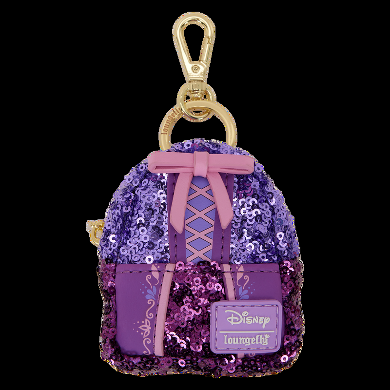 Loungefly Disney Princess Exclusive Sequin Mystery Mini Backpack Keychain Charm