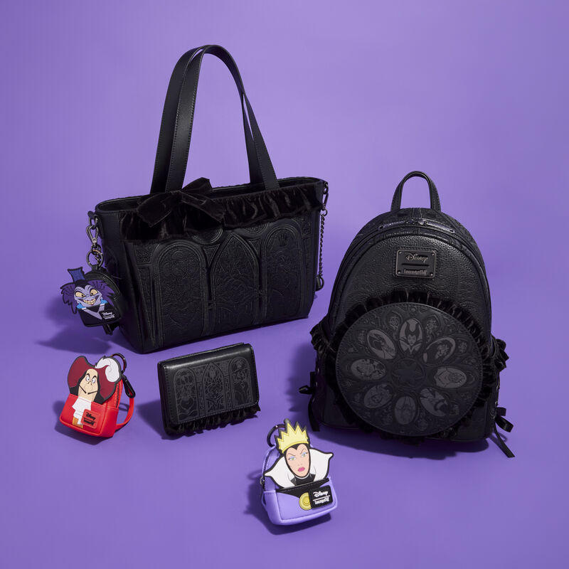 loungefly Disney Villains Cosplay Mystery Mini Backpack Keychain Charm