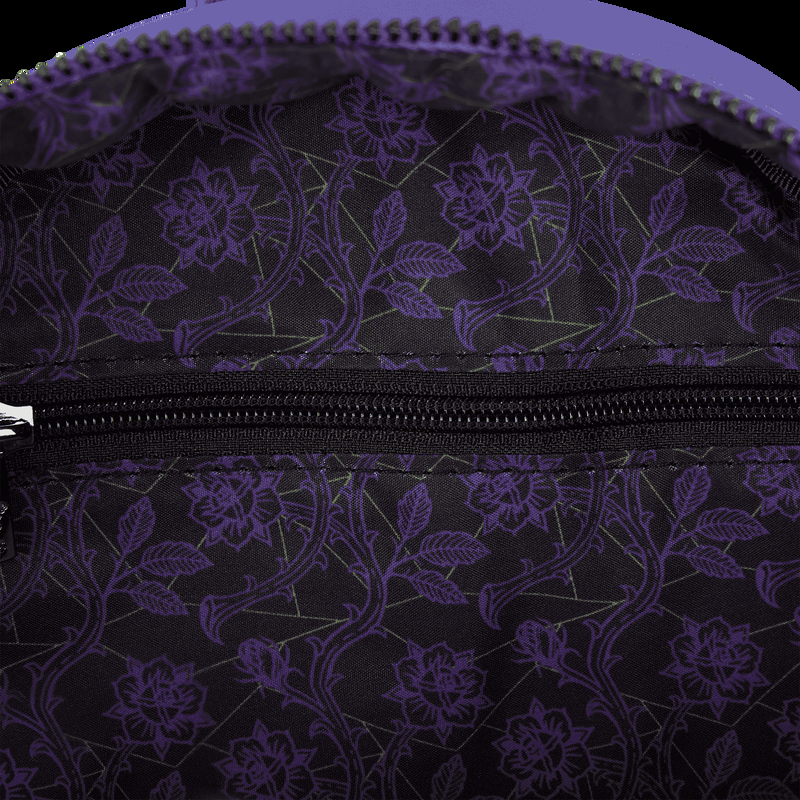 Loungefly Disney Villains Exclusive Stained Glass Glow Mini Backpack