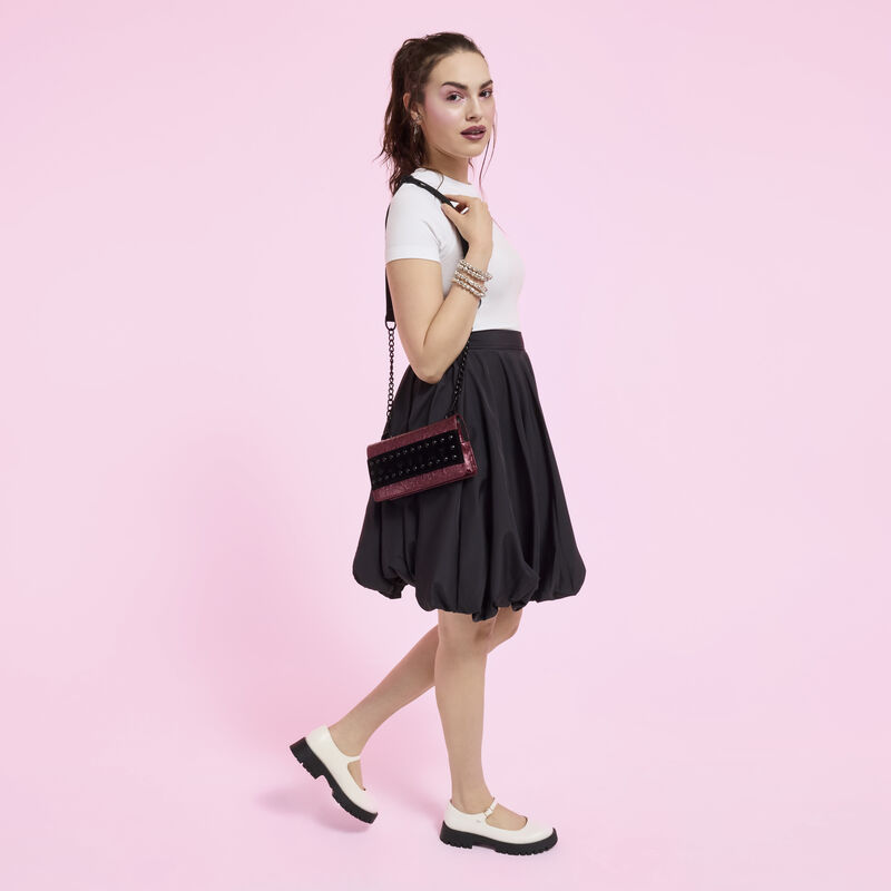 loungefly Disney Villains Happily Never After Clutch Crossbody Bag