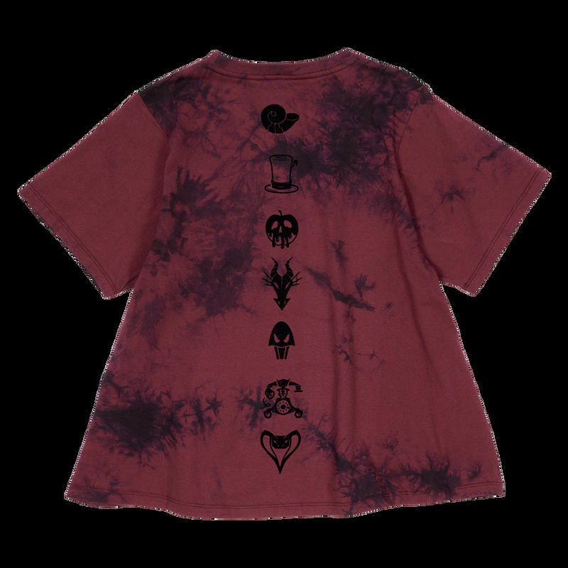Loungefly Disney Villains Happily Never After Tie-Dye Swing Tee