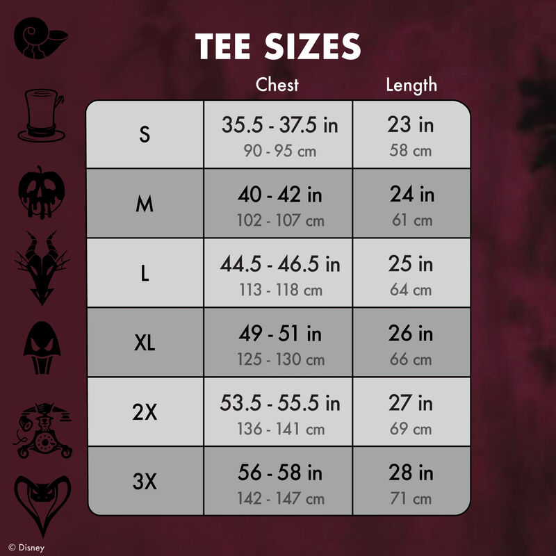 Loungefly Disney Villains Happily Never After Tie-Dye Swing Tee