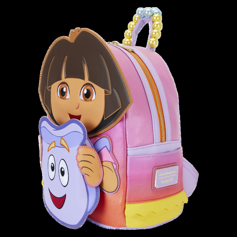 loungefly Dora the Explorer Backpack Cosplay Mini Backpack