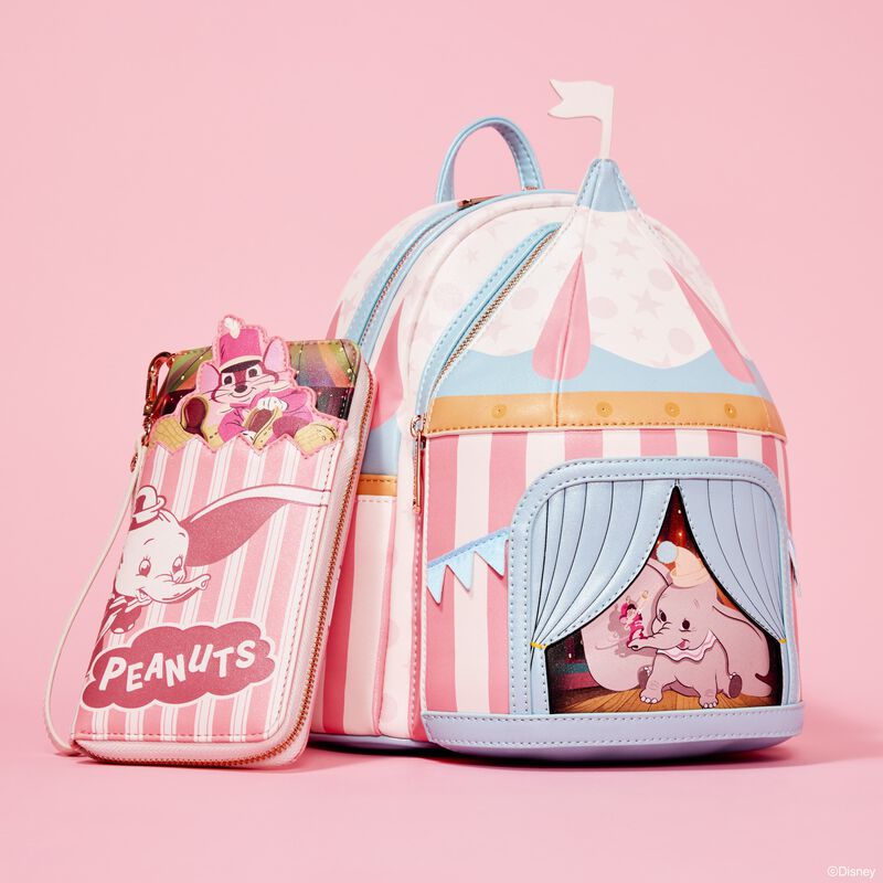 Loungefly Dumbo Exclusive Circus Tent Light Up Mini Backpack