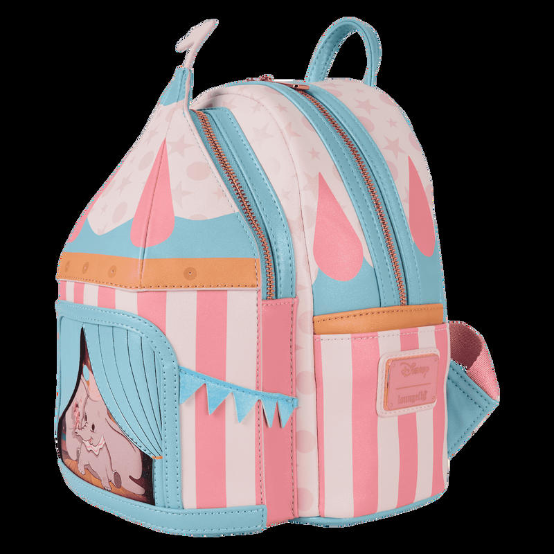 Loungefly Dumbo Exclusive Circus Tent Light Up Mini Backpack