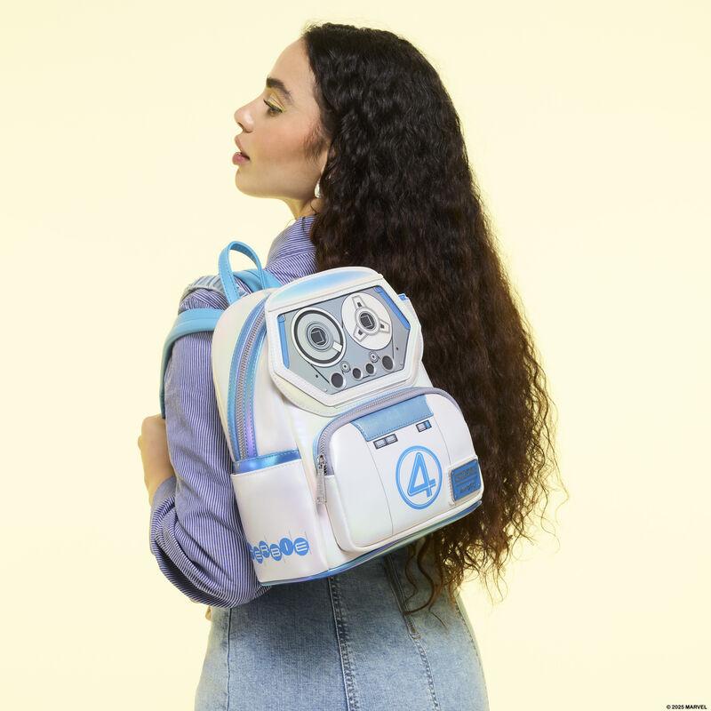Loungefly Fantastic Four H.E.R.B.I.E. Cosplay Mini Backpack