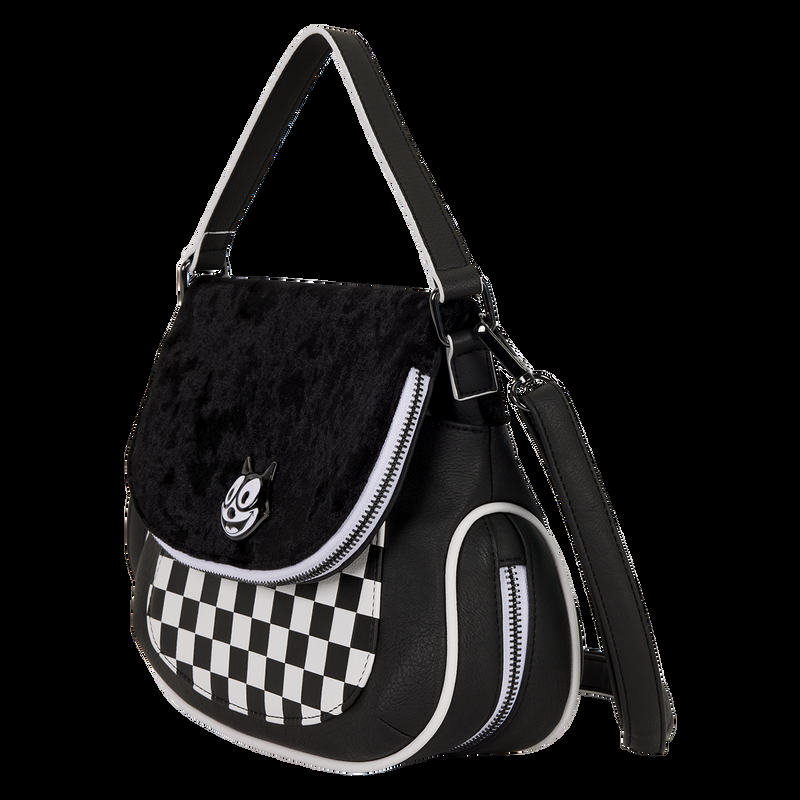 Loungefly Felix The Cat Crossbody Bag With Lenticular Coin Bag