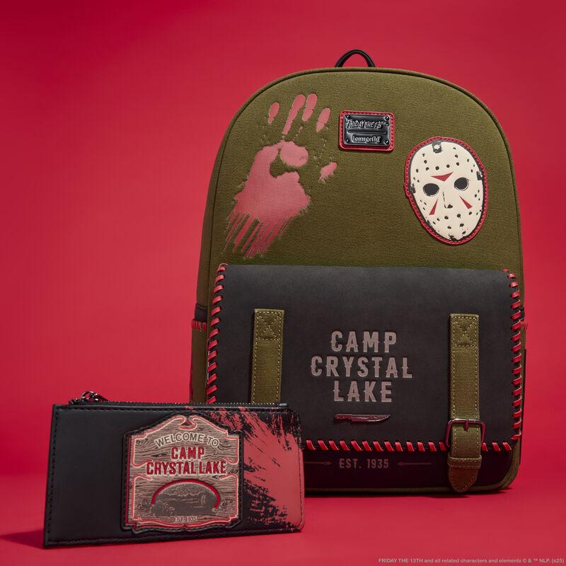 Loungefly Friday The 13th Camp Crystal Lake Large Card Holder