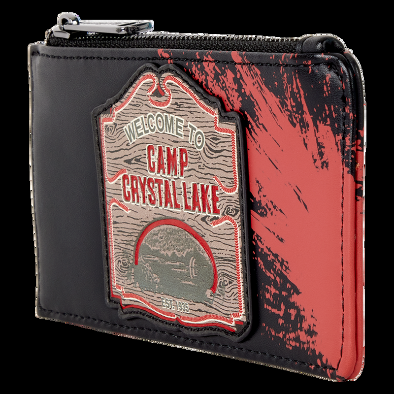 Loungefly Friday The 13th Camp Crystal Lake Large Card Holder