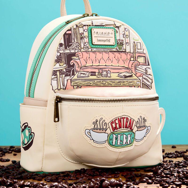 loungefly Friends Central Perk Domed Coffee Mug Scented Mini Backpack