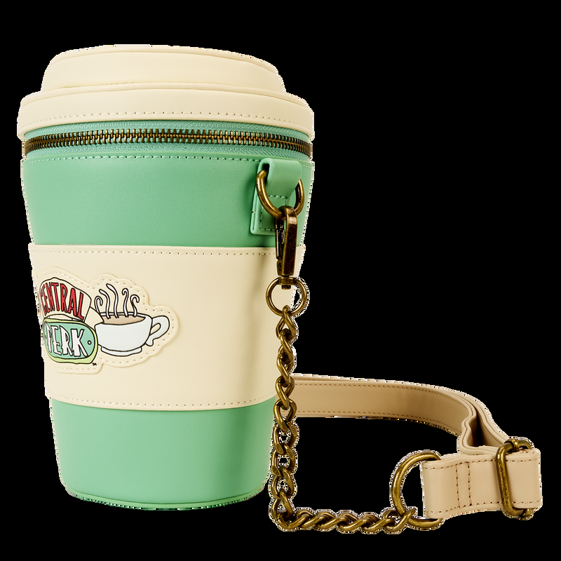 Loungefly Friends Central Perk To-Go Coffee Cup Figural Scented Crossbody Bag