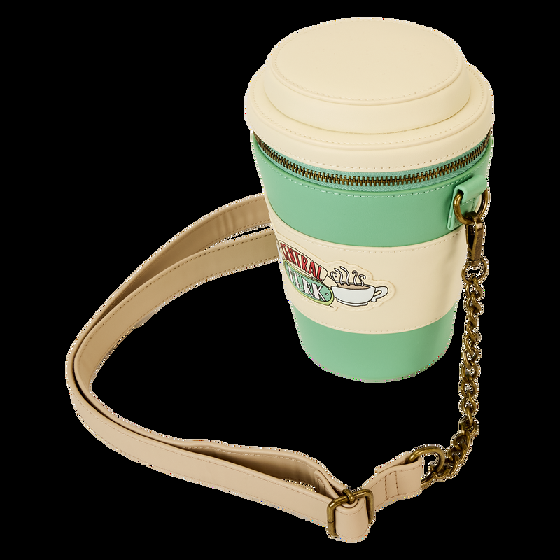 Loungefly Friends Central Perk To-Go Coffee Cup Figural Scented Crossbody Bag